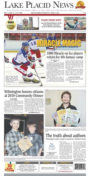 Preview Of This Week S Lake Placid News News Sports Jobs Lake Placid News
